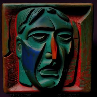 3D model Alexej von Jawlensky (STL)